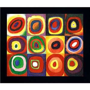  Kandinsky Color Study of Squares Oil Painting