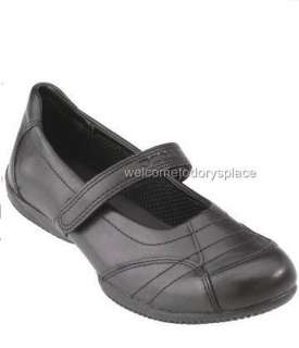 GEOX Girls Shoes EUPHORY Mary Jane BLACK 7 6 41 NEW  