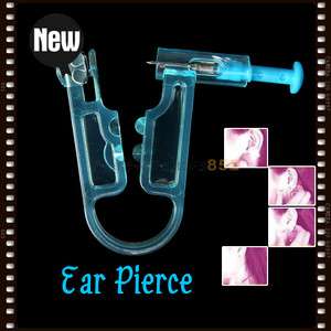 Disposable Unit Ear Stud Asepsis EarPiercing Piercing Gadget Gun 