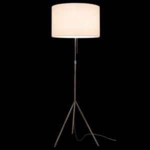 Signora Floor Lamp by Carpyen  R275487 Size Large Finish Chrome Shade 
