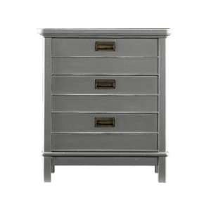   Furniture Resort Cape Comber Chairside Chest in Distressed Dolphin