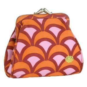  Amy Butler for Kalencom Nora Clutch Fountains Tangerine 