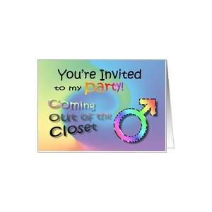 Youre Invited (coming out party) Card Health & Personal 