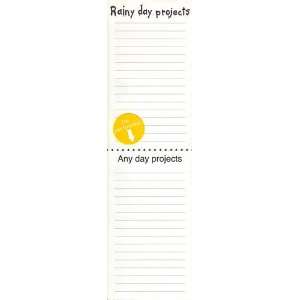  Rainy Day Projects Perforated Magnetic List Pad 