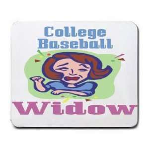  College Baseball Widow Mousepad