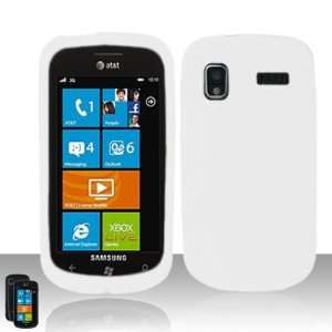  Frost White Gel Skin Case for Samsung Focus (i917) AT&T 