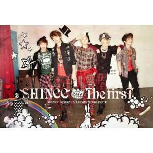 )NEW SHINee THE FIRST Limited SPECIAL BOX CD+DVD  