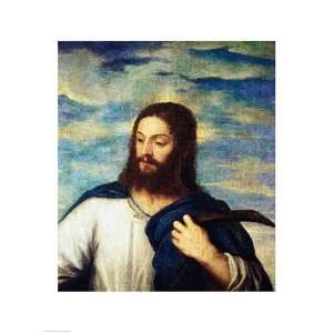    The Saviour Finest LAMINATED Print Titian 18x24