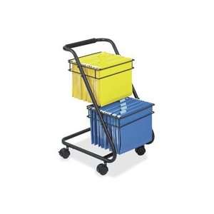  Quality Product By Safco Produs Company   2 Tier File Cart 
