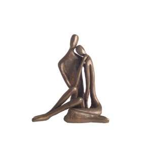  Couple Embracing Love Cast Bronze Sculpture Figurine Model 