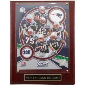  New England Patriots 2011 Team Composite Plaque Sports 