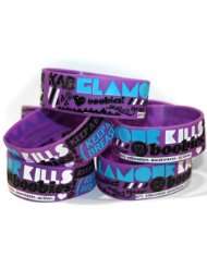 Keep A Breast X Glamour Kills Bracelet Purple