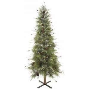  8 Slim Long Needle Rustic Christmas Tree