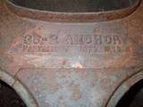 Antique Montgomery Ward & Co 36 2 Anchor Stove Cast Iron Vintage 