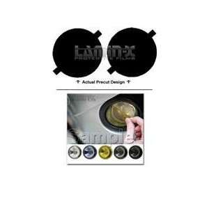   (09  ) Fog Light Vinyl Film Covers by LAMIN X Gun Smoked Automotive