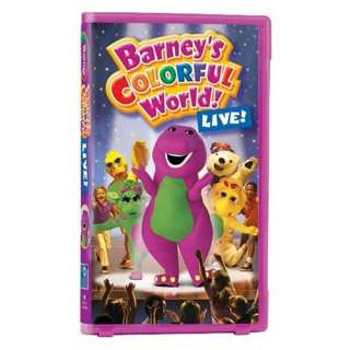  Barneys Colorful World Live [VHS] Barney