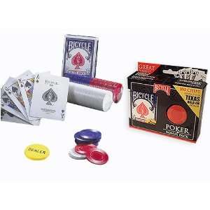  Bicycle Poker Bonus Pack Playing Cards and Chips Toys 