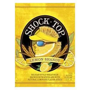  Shock Top Lemon Shandy 12 OZ Grocery & Gourmet Food