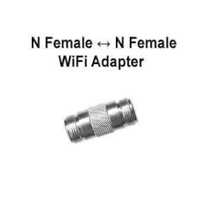  N Female to N Female WiFi Adapter (lot of 2)