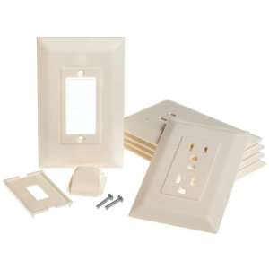  One Room Cover Plate Kit, Refaces Outlet Receptacle, Includes 1 