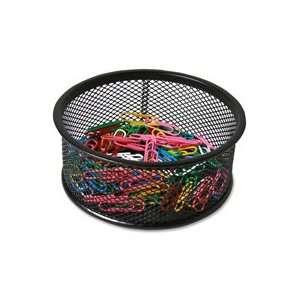  Sparco Steel Mesh Paperclip Holder