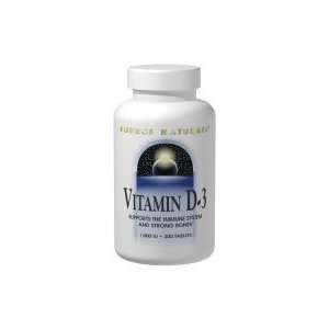  Source Naturals   Vitamin D3, 1000, 100 tablets Health 