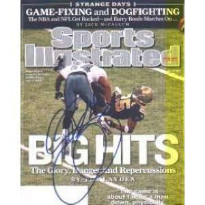  Sheldon Brown Autographed Sports Illustrated Magazine 