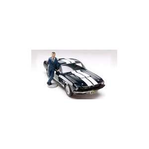  67 Shelby Mustang GT500 Diecast 125 with Carroll Shelby 