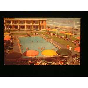  1950s Hotel Galvez Pool & Villa, Galveston Texas TX PC 