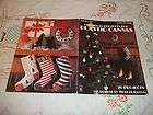   Arts Christmas Ornaments Plastic Canvas Pattern Leaflet~20 Projects