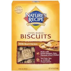 Natures Recipe Biscuits with Real Chicken Original, 19 Ounce