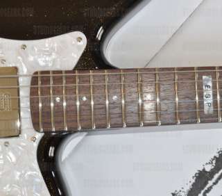 ESP XJ 6 Japanese Custom Shop Electric Guitar in Sparkling Black 