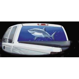  Glasscapes Shark Decal Automotive