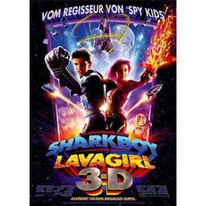  The Adventures of Sharkboy and Lavagirl 3 D Poster Movie 