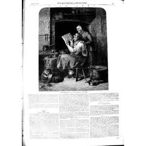   1851 SCHLEISNER FINE ART PORTRAIT COPPERSMITH WIFE