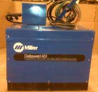  Weld 451 with Hobart 2410 Wire Feeder Constant voltage Welder  