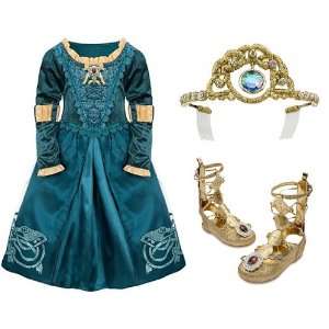   Brave Hero Princess Merida Deluxe Costume Set 