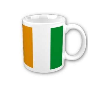 Cote D Ivoire Flag Coffee Cup 