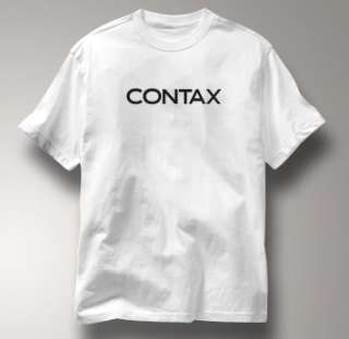 Contax Camera Vintage Logo T Shirt XL  