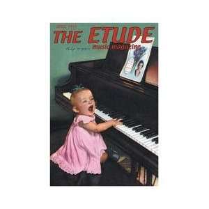  The Etude Baby Pianist 20x30 poster