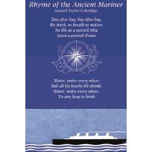 Rhyme of the Ancient Mariner by Wilbur Pierce 12x18 