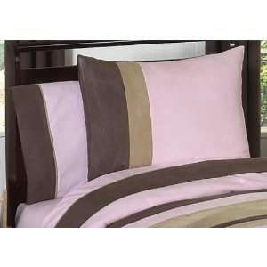   Soho Pink and Brown Pillow Sham by JoJo Designs Brown