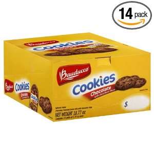 Bauducco Single Serve Cookies, Chocolate, 1.34 Ounce (Pack of 14)