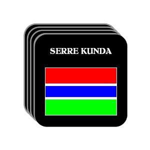  Gambia   SERRE KUNDA Set of 4 Mini Mousepad Coasters 