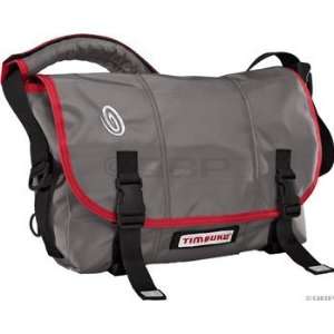 Timbuk2 D Lux Messenger Bag Gunmetal/Red; XS Sports 