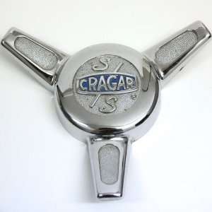  Cragar Ss Wheel Center Caps Chrome Spinners Set of 4 