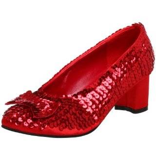  red sequin shoes