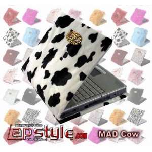   Wild & Crazy Laptop Covers   Mad Cow