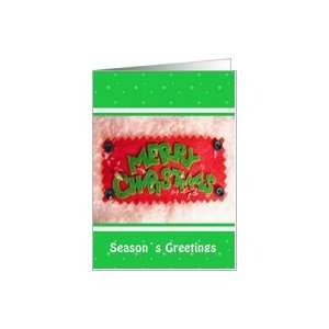  Seasons Greetings   Merry Christmas Card Health 