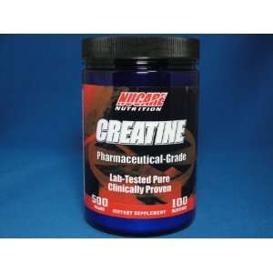  Creatine Monohydrate (500g) Powder, Pure Micronized Creatine 